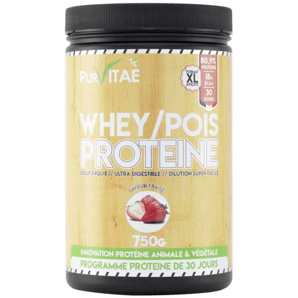 Whey / Pois Protéine – Pur Vitaé