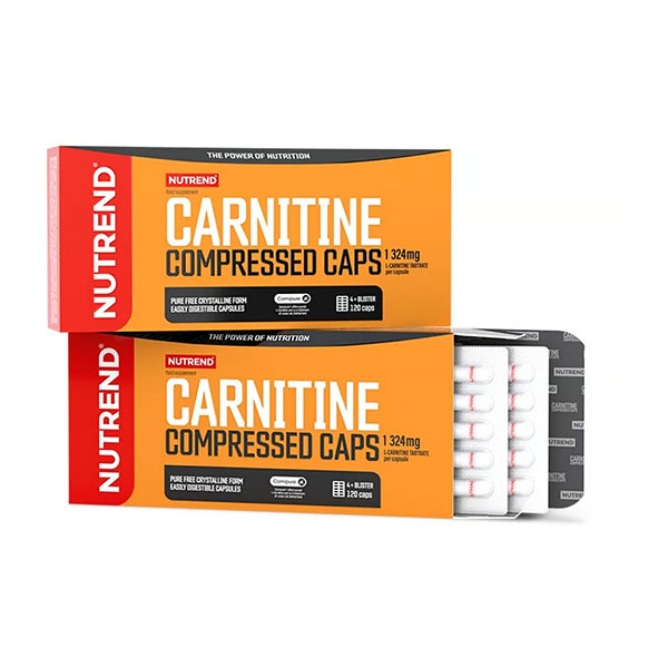 Carnitine Compressed Caps de la marque Nutrend